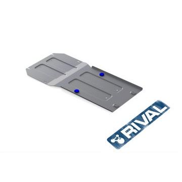 Защита КПП Rival для 3,0 алюминий 4 мм для Hyundai Genesis 2014-2019