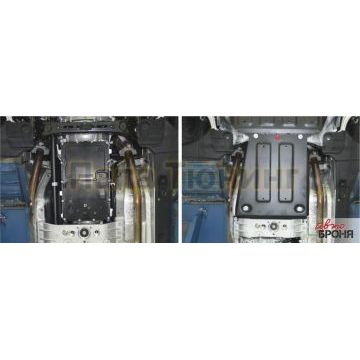 Защита КПП сталь АвтоБроня для Genesis G80; V - 2.0; полный привод 2017-/Genesis G90; V - 3,3; полный привод 2016-2019/Genesis G90; V - 3,3; полный привод 2018-/Hyundai Genesis, V - 3.0; 3.8; полный привод 2014-2017