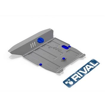 Защита картера и КПП Rival для 1,1/1,4/1,6 алюминий 4 мм для Hyundai Getz 2002-2011