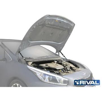 Упоры капота Rival 2 штуки для Kia Ceed 2012-2018