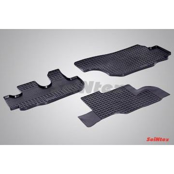 Коврики резиновые Seintex с рисунком Сетка для Hyundai HD-65/72/78 2007-2019 Коврики резиновые Seintex с рисунком Сетка для Hyundai HD-65/72/78 2007-2019