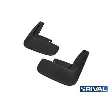 Брызговики Rival задние 2 штуки для Subaru XV 2017-2019