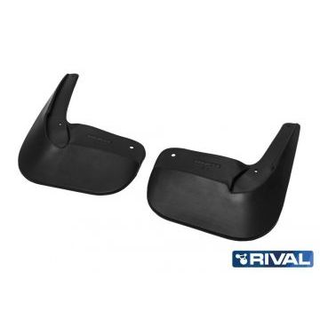 Брызговики Rival задние 2 штуки для Lada Largus Cross 2012-