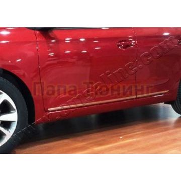 Молдинг дверной 4 части Omsa_Line для Hyundai i20 2014-2019 Молдинг дверной 4 части Omsa_Line для Hyundai i20 2014-2019