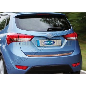 Накладка нижней кромки крышки багажника Omsa_Line для Hyundai i20 2014-2019 Накладка нижней кромки крышки багажника Omsa_Line для Hyundai i20 2014-2019
