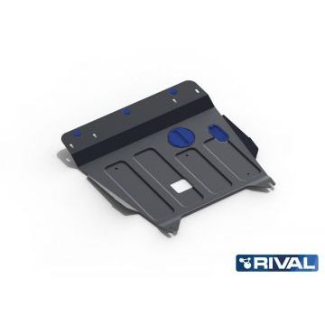 Защита картера и КПП Rival для 1,2/1,4/1,6 сталь 2 мм для Hyundai i20 2008-2011