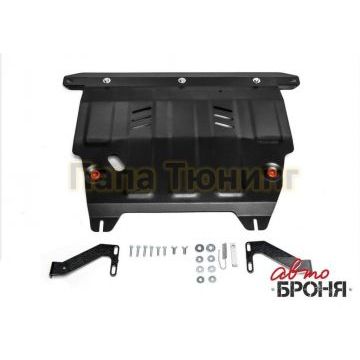 Защита картера и КПП Автоброня для 1,6 и 2,0 сталь 2 мм для Ford Ecosport 2014-2019