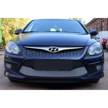 Защита радиатора хром РусСталь для Hyundai i30 2010-2012
