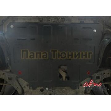 Защита картера и КПП Автоброня для 1,5/1,6/2,5 сталь 2 мм для Ford Kuga 2013-2019