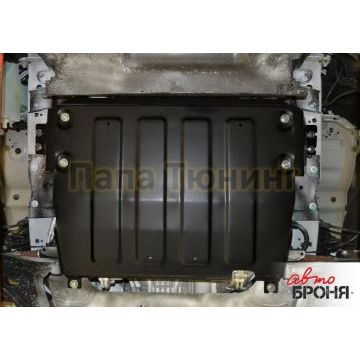 Защита картера и КПП Автоброня для 2,2D сталь 2 мм для Ford Transit 2014-2019