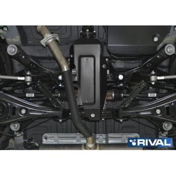 Защита редуктора Rival для 2,4 сталь 2 мм для Geely Atlas 2018-2019