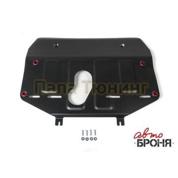 Защита картера и КПП Автоброня для 2,0 и 2,4 сталь 2 мм для Geely Atlas 2018-2024