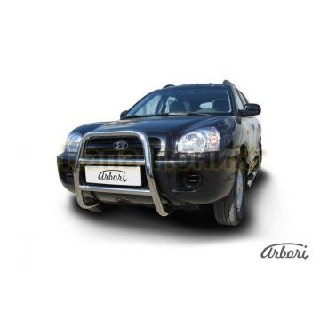 Кенгурин высокий 57 мм Slitkoff для Hyundai Santa Fe Classic 2000-2012 Кенгурин высокий 57 мм Slitkoff для Hyundai Santa Fe Classic 2000-2012