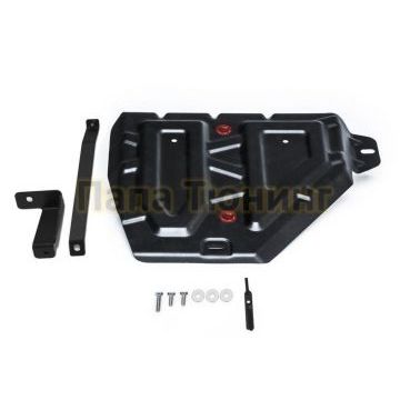 Защита топливного бака АвтоБроня сталь 2 мм для Hyundai Creta 1,6: 2,0 передний привод 2016-