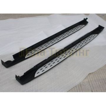 Пороги алюминиевые BMW-style OEM Tuning для Hyundai Grand Santa Fe 2014-