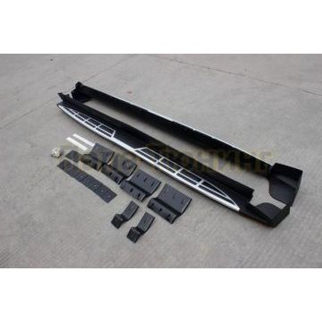 Пороги алюминевые Mobis-style OEM Tuning для Hyundai Grand Santa Fe 2014-