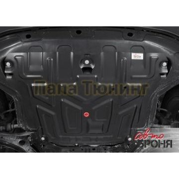 Защита картера и КПП Автоброня для 1,6 и 2,0 сталь 2 мм для Hyundai Creta 2016-2021