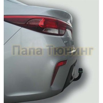 Фаркоп Лидер-Плюс на седан для Hyundai Solaris 2018-2019