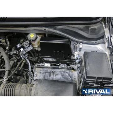 Защита электронного блока управления Rival сталь 2 мм для Kia Rio/Kia Rio X-Line, V - 1.4; 1.6 2017-