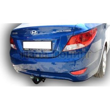 Фаркоп Лидер-Плюс для Hyundai Solaris/Kia Rio 2010-2017