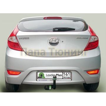 Фаркоп Лидер-Плюс для Hyundai Solaris/Kia Rio 2010-2017