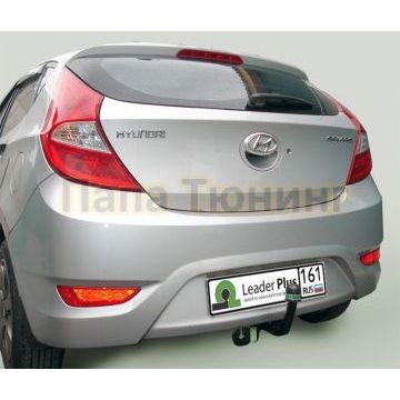 Фаркоп Лидер-Плюс для Hyundai Solaris/Kia Rio 2010-2017