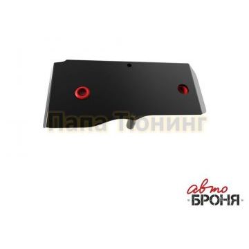 Защита редуктора сталь 2 мм АвтоБРОНЯ для Nissan Qashqai, V - 1.6; 2.0 2007-2014/Nissan X-Trail, V - 2.0; 2.5 2007-2015/Renault Koleos, V - 2.5 2008-2017