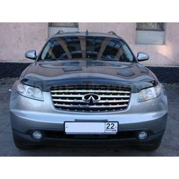 Дефлектор капота SIM для Infiniti FX35/45 2002-2008