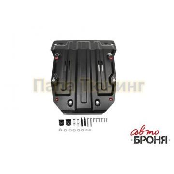 Защита картера сталь 2 мм АвтоБРОНЯ для Porsche Cayenne, V - 3.0d; 4.1d; 4.8T 2014-2018/Porsche Cayenne, V - 3.0d; 4.8T 2010-2014/Volkswagen Touareg, V - 3.0d (204л.с.); 3.6 2014-2018/Volkswagen Touareg, V - 3.0d; 3.6 2010-2014