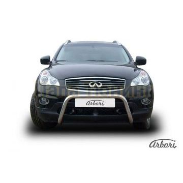 Кенгурин низкий мини 57 мм Slitkoff для Infiniti EX35 2007-2014 Кенгурин низкий мини 57 мм Slitkoff для Infiniti EX35 2007-2014