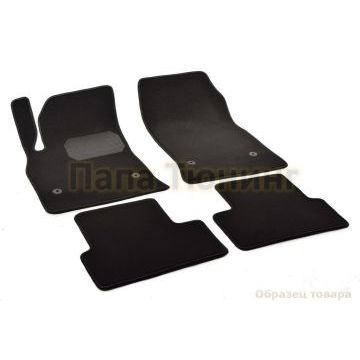 Коврики в салон Norplast текстиль чёрные с подпятником для Infiniti M 2010-2014