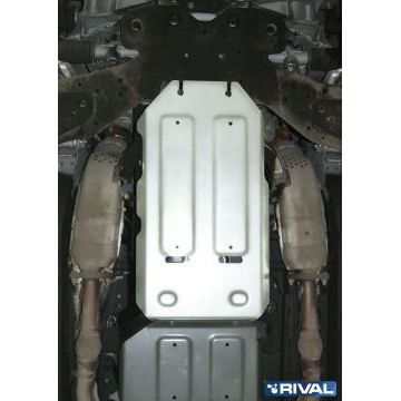 Защита КПП алюминий Rival для Infiniti Q50, V - 2.0; 3.5 Hybrid 2013-2017/Infiniti Q50, V - 2.0 2017-