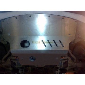 Защита картера (алюминий) 4мм ТСС для Infiniti Q50 2015-/Infiniti Q60 2016-