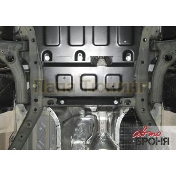 Защита электродвигателя рулевой рейки сталь АвтоБроня для Volkswagen Crafter, V - 2.0TDI(140л.с.); V - 2.0TDI(177л.с.); МКПП; передний привод 2017-/Man TGE 3.180, V - 2.0TDI(177л.с.); МКПП; передний привод 2017-