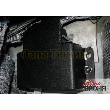 Защита электронного блока управления сталь 2 мм АвтоБРОНЯ для Lada Granta, V - 1.6 2011-/Lada Kalina Cross, V - 1.6 2014-/Lada Kalina II, V - 1.6 2013-