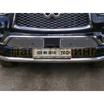 Рамка номерного знака Infiniti QX 80 (комплект) ТСС для Infiniti QX80 Любые Рамка номерного знака Infiniti QX 80 (комплект) ТСС для Infiniti QX80 Любые