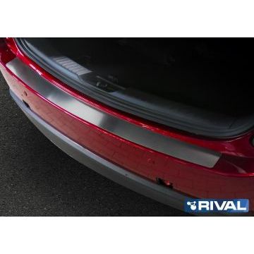 Накладка на задний бампер Rival для Mazda CX-5 2017-