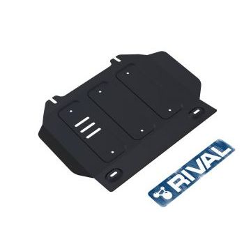Защита картера Rival для 2,5TD сталь 2 мм для Isuzu D-MAX 2012-2019