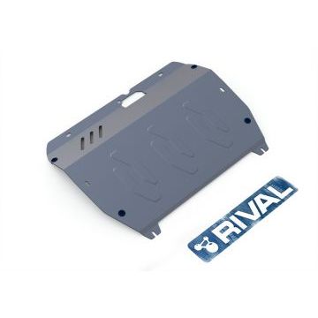 Защита картера + КПП Rival алюминий 4 мм для Jac Rein, V - все 2007-2011