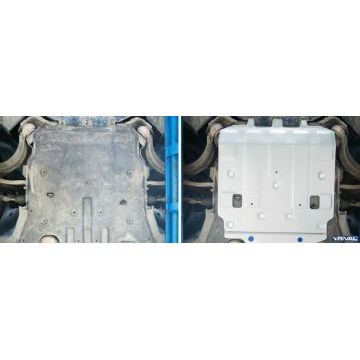 Защита картера алюминий 4 мм RIVAL для Jaguar XE, V - 2.0(240л.с.); 2.0(200л.с.); 2.0d(180л.с.); Привод - все 2015-/Jaguar XF, V - 2.0d(180л.с.); Привод - все 2015-