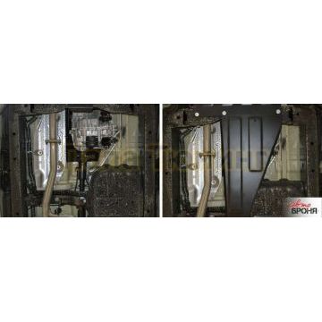 Защита РК сталь АвтоБроня для Kia Mohave, V - все 2008-2017/Kia Mohave, V - все 2017-2020/Kia Mohave, V - 3.0 2020-