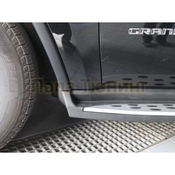 Пороги алюминиевые OEM Tuning для Jeep Grand Cherokee 2010-