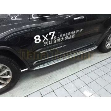 Пороги алюминиевые OEM Tuning для Jeep Grand Cherokee 2010-