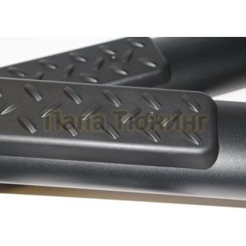 Пороги трубообразные черные OEM Tuning для Jeep Grand Cherokee 2010-