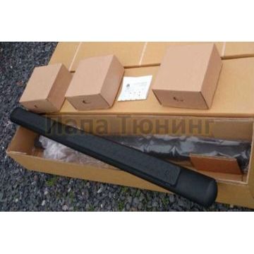 Пороги трубообразные черные OEM Tuning для Jeep Grand Cherokee 2010-