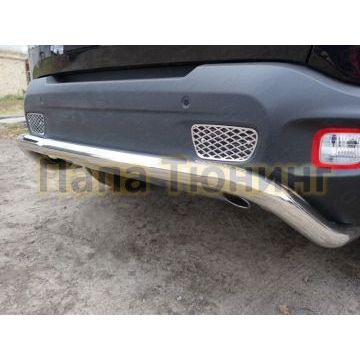 Решётки заднего бампера ТСС для Jeep Renegade 2015- Решётки заднего бампера ТСС для Jeep Renegade 2015-
