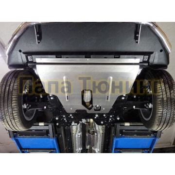 Защита картера ТСС для 4х4 алюминий 4 мм для Jeep Renegade 2015- Защита картера ТСС для 4х4 алюминий 4 мм для Jeep Renegade 2015-