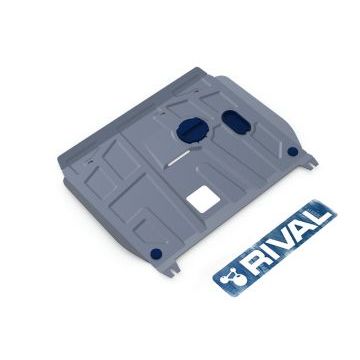 Защита картера + КПП алюминий 4 мм RIVAL для Hyundai i30, V - кроме 1.6d 2012-2015/Kia Cerato, V - 1.6; 2.0 2013-2015/Kia Ceed GT, V - 1.6T 2012-2015/Kia Ceed GT, V - 1.6T 2015-/Kia Ceed SW, V - 1.6 2012-2015/Kia Ceed, V - 1.4; 1.6 2012-2015/Kia Pro Ceed GT, V - 1.6T 2012-2015/Kia Pro Ceed GT, V - 1.6T 2015-/Kia Pro Ceed, V - 1.6 2012-2015