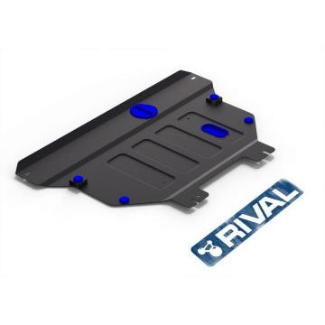 Защита картера и КПП Rival для 2,0 и 2,7 сталь 2 мм для Kia Magentis 2006-2010