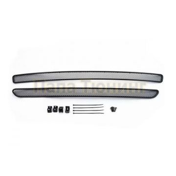 Защита радиатора Arbori черная сота 10 мм для Kia Optima 2016-